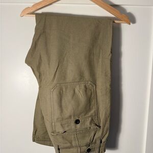 Madewell Relaxed Fit Olive Pants
